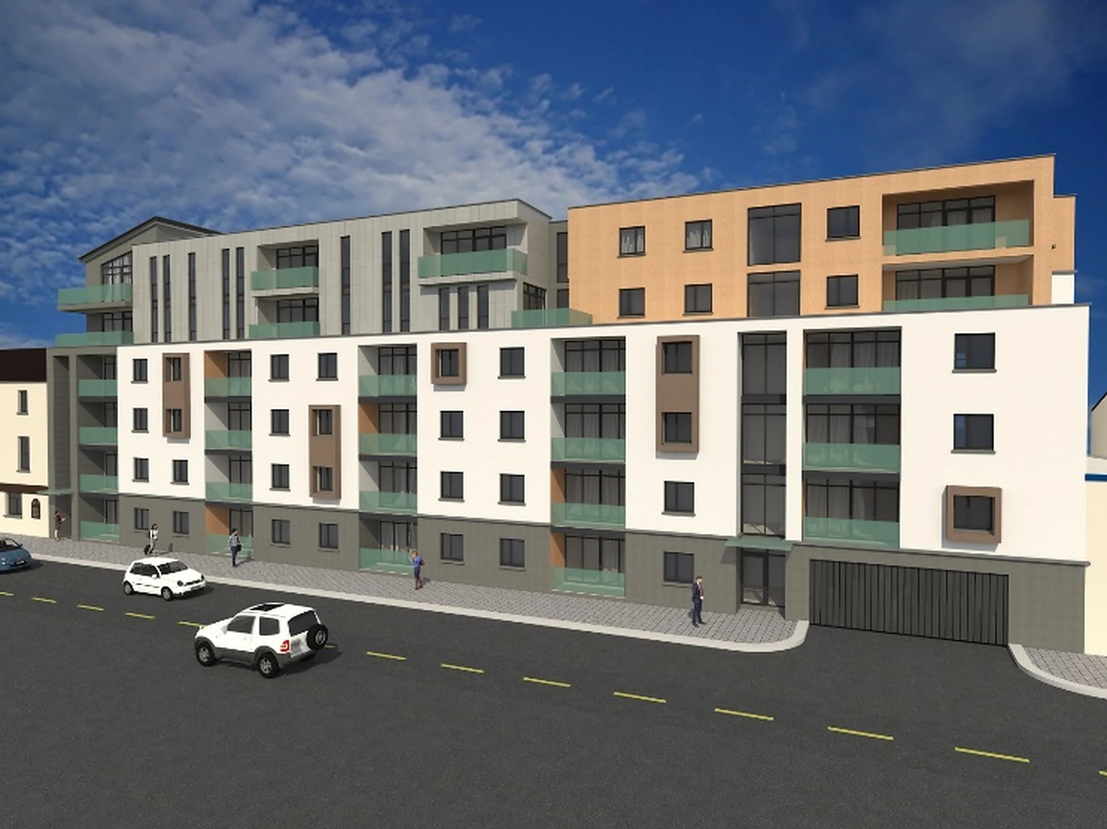 Halliday Mills Apartment Block